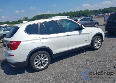 2016 BMW X3 xDrive28I from USA, damaged, VIN 5UXWX9C51G0D87462
